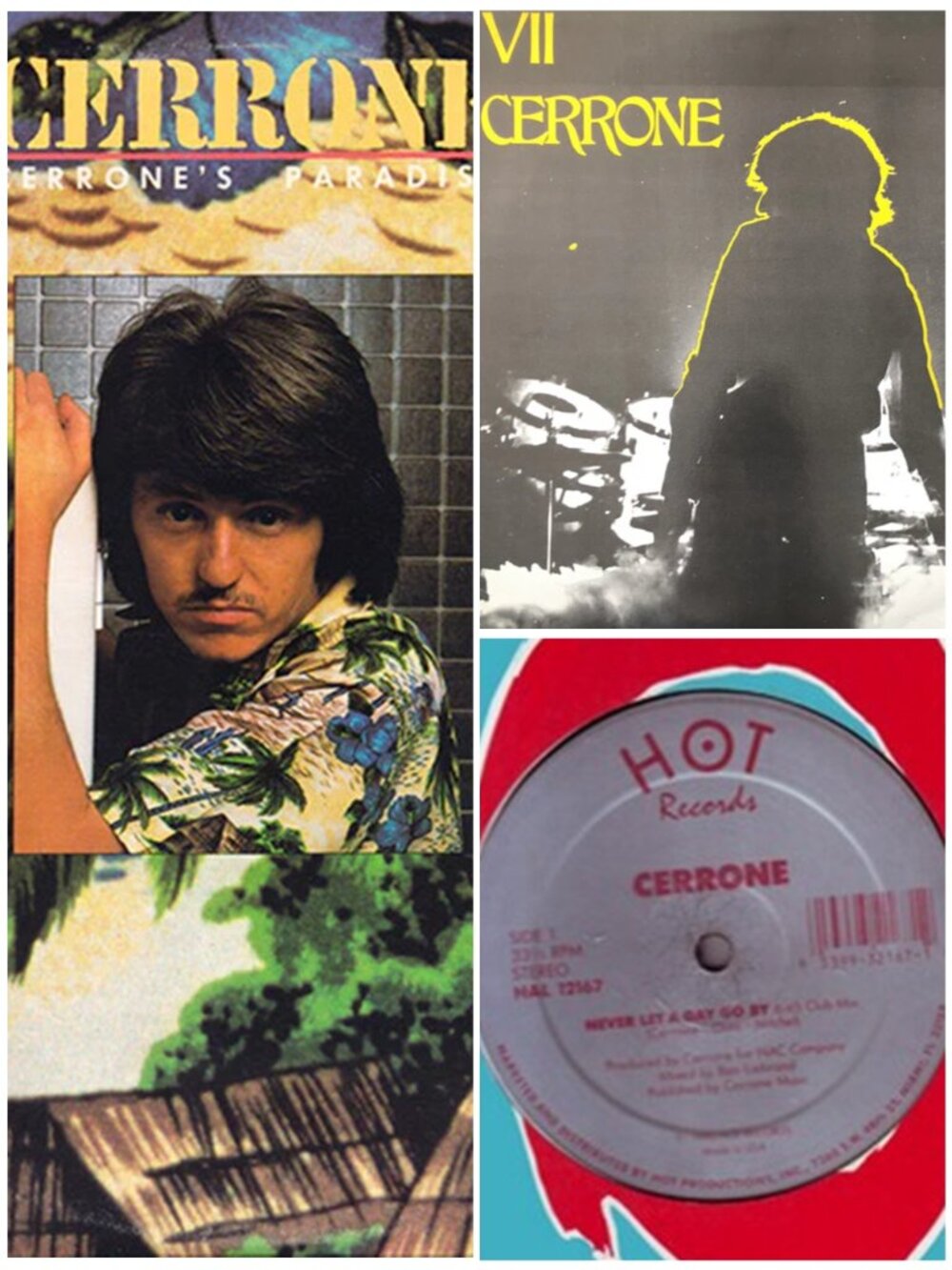 Lot Of 3 CERRONE Vinyl Albums